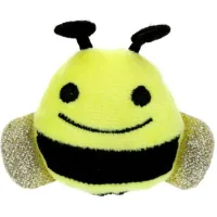 Cat toy Hippie Pet Bee yellow 8 cm (HIPCT21030G)