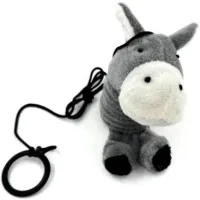 Cat Toy Hippie Pet Donkey with Rope 14 cm (HIPCT2304005-1)