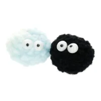 Toy for cats Hippie Pet Balls soft multi-colored 5 cm 2 pcs (HIPCT2401020)