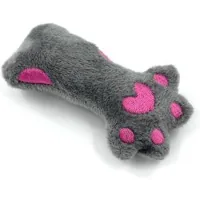 Іграшка для котів Hippie Pet Лапка сіра 10.5 см (HIPCT2304053P)