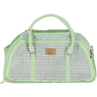 Pet carrier MISOKO&CO 51.5x25.5x27 cm green (YIWUMSK70160)