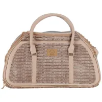 MISOKO&CO pet carrier 51.5x25.5x27 cm light brown (YIWUMSK70161)