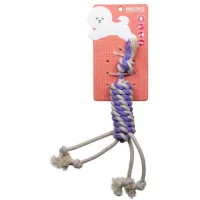 Dog toy MISOKO&CO Rope with ribbon purple 33 cm (MSKAKDT5905-V)