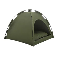 House for animals Lapka Tent green (LPK-01)