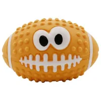 Dog toy MISOKO&CO Rugby ball orange 7.5 cm (BEIRJ00916)