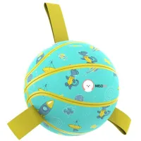 Dog toy MISOKO&CO Inflatable ball in the shape of a basketball blue 15 cm (KINMSK70116)