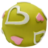 Dog toy MISOKO&CO Heart fragment ball green 7.6 cm (BEITJ00795P-Z)