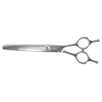 Tauro Pro Line Grooming Scissors Curved Filing 18 cm (7 in) 56 Teeth (TPL46869)
