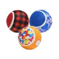 Toy for dogs MISOKO&CO Tennis balls multi-colored 10 cm, 3 pcs (ANHMSK70144)