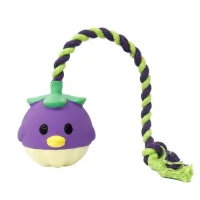 Dog toy MISOKO&CO Fruit with rope 40 cm purple (BEIRJ06912)