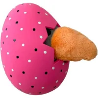 Dog toy MISOKO&CO Egg 11.5 cm pink (BEIMR01528)