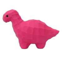 Dog toy MISOKO&CO Dinosaur 21.5 cm pink (BEIRJ06374-RO)