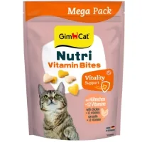 Вітаміни для котів GimCat Nutri Vitamin Bites мультивітаміни з куркою 425 г (4002064419688)