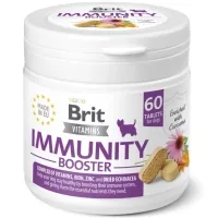 Вітаміни для собак Brit Vitamins Immunity Booster для імунітету 60 таблеток (8595602571666)