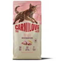 Сухий корм для кішок Carnilove True Fresh Turkey Sterilised 6 кг (8595602582136)