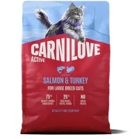 Сухий корм для кішок Carnilove Active Salmon & Turkey Large Breed 2 кг (8595602581658)
