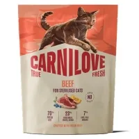 Сухий корм для кішок Carnilove True Fresh Beef Sterilised 400 г (8595602582143)