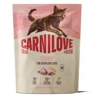 Сухий корм для кішок Carnilove True Fresh Turkey Sterilised 400 г (8595602582099)