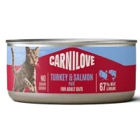 Паштет для котів Carnilove Turkey & Salmon 100 г (8595602582891)