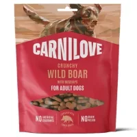 Ласощі для собак Carnilove Crunchy Snack Wild Boar with Rosehips 200 г (8595602582594)