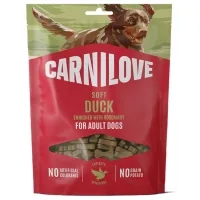 Ласощі для собак Carnilove Soft Snack Duck with Rosemary 200 г (8595602582648)