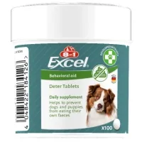 Вітаміни для собак 8in1 Excel Deter від копрофагії 100 шт (4048422184126)