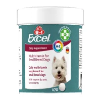 Вітаміни для собак 8in1 Excel Multi Vitamin Small Breed мультивітамін 70 шт (4048422183990)