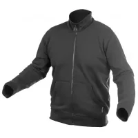 Куртка робоча Hoegert BREND HT5K438-2XL 65% бавовна/35% поліестер чорна, 2XL (56) (HT5K438-2XL)