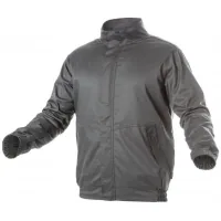 Куртка робоча Hoegert HT5K307, FABIAN, поліестер бавовна, темно-сіра, 4XL 60 (HT5K307-4XL)