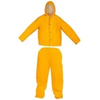Костюм робочий Tolsen водозахисний куртка з капюшоном, брюки XXL (45199)