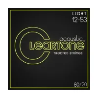 Струни для гітари Cleartone Acoustic 80/20 Bronze Light (12-53) (7612)