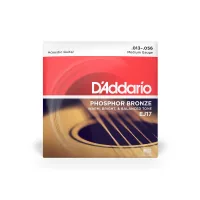 Струни для гітари D'Addario Phosphor Bronze Medium (13-56) (EJ17)