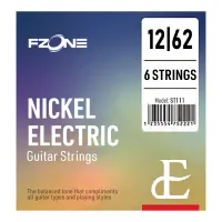 Fzone Electric Nickel Guitar Strings (12-62) (ST111)