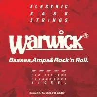 Струни для гітари Warwick Red Nickel Plated Medium 5-String (45-135) (46301 M 5B)