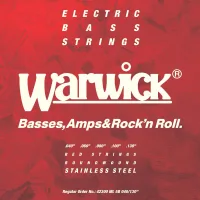 Струни для гітари Warwick Red Stainless Steel Medium Light 5-String (40-130) (42300 ML 5B)