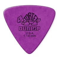 Mediator Jim Dunlop Tortex Triangle Pick 1.14mm 6 pcs. (431P1.14)