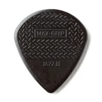 Mediator Jim Dunlop Max-Grip Jazz III Stiffo Pick 6 pcs. (471P3S)