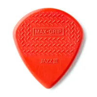 Mediator Jim Dunlop Max-Grip Jazz III Nylon Pick 6 pcs. (471P3N)