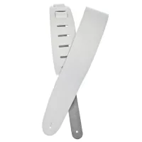 Ремінь для гітари D'Addario Basic Leather Strap White (25BL02)