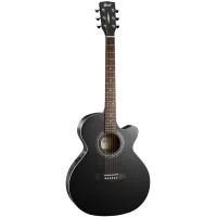 Electric acoustic guitar Cort SFX-ME Black Satin