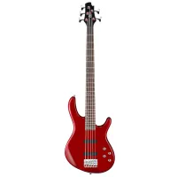 Bass guitar Cort Action V Plus Trans Red (Action Bass V Plus TR)