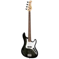 Bass guitar Cort GB24JJ Trans Black (GB24JJ TBK)