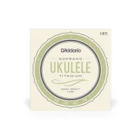 Струни для гітари D'Addario Titanium Ukulele Soprano (EJ87S)
