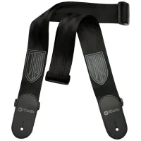Ремінь для гітари DiMarzio John Petrucci Nylon With Leather Ends (DD3100JPBKRD)