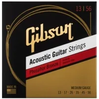 Струни для гітари Gibson SAG-PB13 Phosphor Bronze Acoustic Guitar Strings Medium (13-56) (230480)