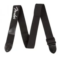 Ремінь для гітари Fender Strap 2" Black White Logo (53884)
