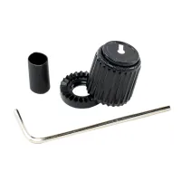 Ручка для потенціометра D'Addario Loknob Small Black Plastic Knob (PW-LNS-01B)