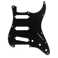 Пікгард панель для гітари DiMarzio 3-Ply Pickguard For Stratocaster (Black) (FG2108B)