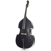Double Bass Stentor Harlequin Rockabilly Double Bass 3/4 Black (1950LCBK)