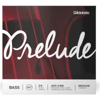 Струни для контрабаса D'Addario Prelude Bass String Set 3/4 Scale Medium Tension (J610 3/4M)